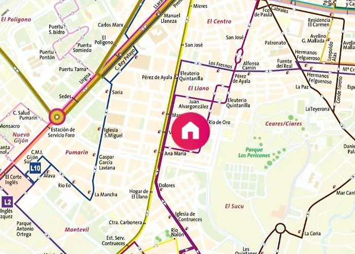 Tu Hogar En - Garaje Grande - 3hab 2banos- Ideal Familias * Gijón